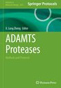 Springer Protocols, ADAMTS Proteases, X. Long Zheng Editor, Methods and Protocols, grüner Hintergrund, Kreise.
