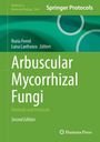 "Arbuscular Mycorrhizal Fungi: Methods and Protocols, Second Edition" - Grünes Buchcover mit grafischen Kreisen.