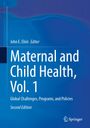 "Maternal and Child Health, Vol. 1", John E. Ehiri Editor, Springer. Blaues Cover mit einem dezenten Logo unten rechts.