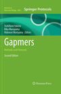 "Gapmers: Methods and Protocols, Second Edition", grüne Farbgestaltung. Springer und Humana Press Logos.