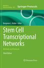 "Stem Cell Transcriptional Networks" von Benjamin L. Kidder, Third Edition. Grünes Design mit Kreisen und Logo unten.
