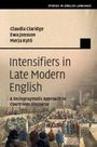 "Intensifiers in Late Modern English: A Sociopragmatic Approach to Courtroom Discourse." Illustration von Gerichtsszene.