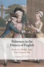 Andreas H Jucker: Politeness in the History of English, Buch