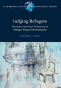 Judging Refugees: Narrative and Oral Testimony in Refugee Status Determination. Illustration: abstrakte, helle Malerei.
