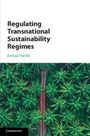 Text: "Regulating Transnational Sustainability Regimes" von Enrico Partiti. Ein Wald aus der Vogelperspektive.