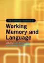 : The Cambridge Handbook of Working Memory and Language, Buch