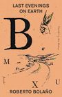 Roberto Bolano: Last Evenings on Earth, Buch