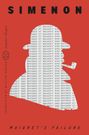 Text: "SIMENON", "Inspector Maigret", "MAIGRET'S FAILURE". Silhouette eines Pfeife rauchenden Mannes.