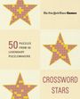Texte: "50 Puzzles from 50 Legendary Puzzlemakers", "Crossword Stars". Illustration mit Sternen und Kreuzworträtseln.