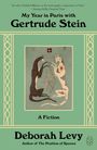 Titel: "My Year in Paris with Gertrude Stein". Autorin: Deborah Levy. Illustration zweier stilisierter Katzen.