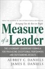 Aubrey C Daniels: Measure of a Leader (Pb), Buch