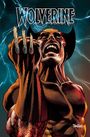 "Wolverine" steht oben. Illustration zeigt eine Figur mit ausgestreckten Krallen und geöffnetem Mund, umgeben von Blitzen.