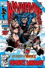 "Beginning: A quest into Logan's past! The sequel to Weapon X. Memories unbound!" zeigt einen wild aussehenden Charakter mit Krallen.