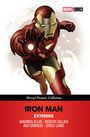 "IRON MAN: EXTREMIS. Marvel Premier Collection. Warren Ellis, Kieron Gillen, Adi Granov, Greg Land. Illustration von Iron Man."