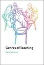 "Genres of Teaching" und "David Kirshner" sind die Texte. Eine farbige Illustration zeigt eine Gruppe von Menschen an einem Tisch.