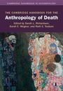 Titel: "The Cambridge Handbook for the Anthropology of Death". Links Gemälde von verschlungenen Figuren.