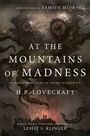 "At the Mountains of Madness" von H.P. Lovecraft. Dunkle, unheimliche Illustration mit tentakelartigen Kreaturen.