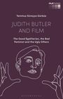 Titel: "Judith Butler and Film" von Temmuz Süreyya Gürbüz. Illustration: Kontur eines Gesichts mit erhobenen Händen.