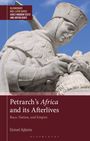 Titel: Petrarch’s Africa and its Afterlives. Ein Marmorkrieger in rüstungshafter Kleidung vor blauem Himmel.