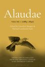 „Alaudae Volume 1 (1889–1890)“; Bearbeitet von Llewelyn Morgan & Michael Lombardi-Nash. Illustration eines fliegenden Vogels.
