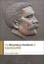 "The Bloomsbury Handbook of Saussure, Edited by John E. Joseph." Relief eines Mannesprofils mit Schnurrbart.