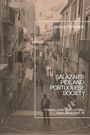 Titel: "Salazar's PIDE and Portuguese Society". Eine s/w Straßenszene mit Wäscheleinen.
