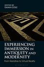 Experiencing Immersion in Antiquity and Modernity, Buch