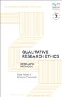 "Qualitative Research Ethics" von Rose Wiles & Richard Chenhall. Goldene Linienmuster und ein farbiges Logo rechts oben.