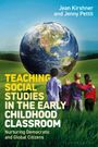 Jean Kirshner: Teaching Social Studies in the Early Childhood Classroom, Buch