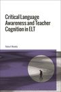 "Critical Language Awareness and Teacher Cognition in ELT" von Robert Weekly. Person in Schwarz-Weiß-Sandlandschaft.
