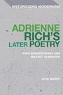 Alec Marsh: Adrienne Rich's Later Poetry, Buch