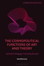 "ALTERNATIVE | EDUCATION", "THE COSMOPOLITICAL FUNCTIONS OF ART AND THEORY", "David Burrows". Linien bilden Kopfprofil.