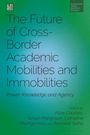 "The Future of Cross-Border Academic Mobilities and Immobilities. Power, Knowledge and Agency." Grüner Verlaufshintergrund.