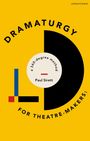 "Dramaturgy: A 360-degree method" von Paul Sirett, gelber Hintergrund mit einem grafisch bunten, abstrakten Design.