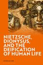 "NIETZSCHE, DIONYSUS, AND THE DEIFICATION OF HUMAN LIFE" von Nicholas Low. Ein Mosaik zeigt zwei Gesichter.