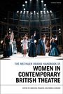 "The Methuen Drama Handbook of Women in Contemporary British Theatre" mit Schauspielerinnen auf einer Bühne.