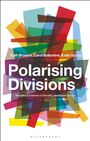Titel: "Polarising Divisions". Autoren: Kath Browne, Carol Ballantine, Katie Young. Abstrakte bunte Rechtecke im Hintergrund.