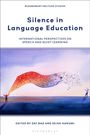 "Silence in Language Education" von Dat Bao und Seiko Harumi. Illustration: Zwei Menschen halten ein buntes Sprachband.