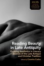 "Reading Beauty in Late Antiquity," Buchcover mit betontem Rücken eines liegenden menschlichen Körpers, in Schwarz-Weiß.