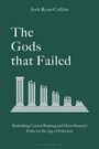 „The Gods that Failed“ von Josh Ryan-Collins, weiße Tempelsäulen vor grünem Hintergrund.