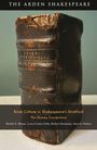 "The Arden Shakespeare" oben, darunter gebräuntes, antikes Buch dargestellt. Titel: "Book Culture in Shakespeare's Stratford."