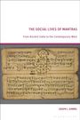 Titel: "The Social Lives of Mantras". Untertitel: "From Ancient India to the Contemporary West". Ansicht von alten Manuskripten.