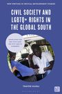 „Civil Society and LGBTQ+ Rights in the Global South“, Travor Murai, eine Person in einem Fahrzeug, Bloomsbury-Logo.
