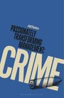 Text: "Passionately Transforming Management: CRIME" von Alf Rehn. Illustration eines Kugelschreibers auf blauem Hintergrund.