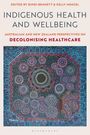 "Indigenous Health and Wellbeing", darunter bunte, kreisförmige Kunst mit floralen Mustern und Schmetterling.
