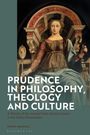 "Prudence in Philosophy, Theology and Culture" von David Randall. Illustration einer Frau in einem antiken Stil.