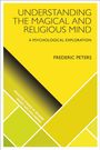 Buchtitel: Understanding the Magical and Religious Mind. Autor: Frederic Peters. Gelbes, geometrisches Design.
