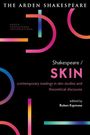 „Shakespeare / SKIN“ mit bunten geometrischen Formen auf schwarzem Hintergrund, herausgegeben von Ruben Espinosa.