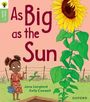 Jane Langford: Oxford Reading Tree Green Sparks: Level 1+: As Big as the Sun, Buch