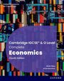 "Cambridge IGCSE® & O Level Complete Economics, Fourth Edition." Bunte Containeraufnahmen, Oxford-Logo unten.